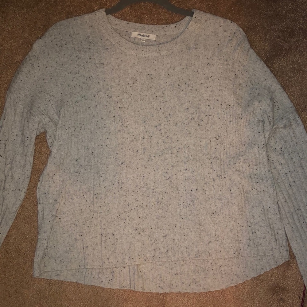 Plain grey madewell sweater!